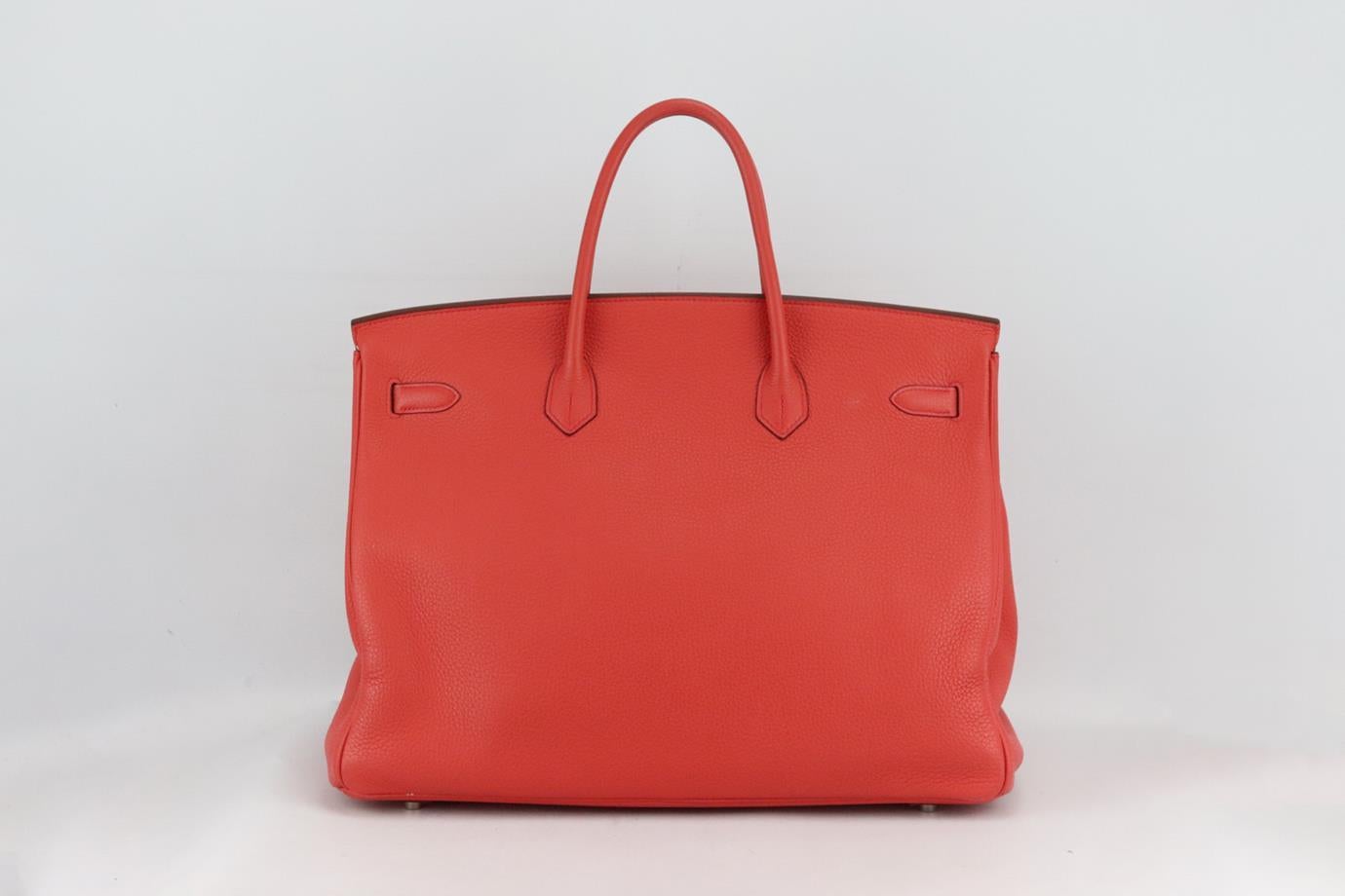 Hermès 2010 Birkin 40cm Togo Leather Bag Excellent état - En vente à London, GB
