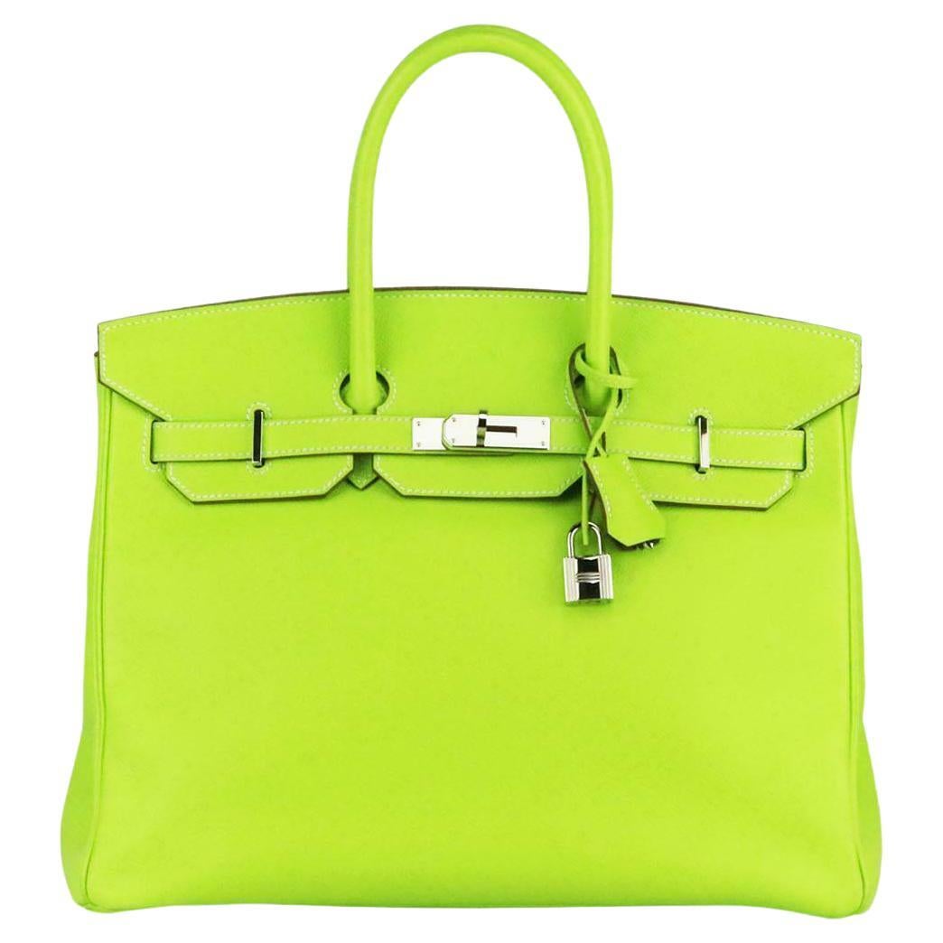 Hermès 2011 Birkin 35cm Candy Collection Epsom Leather Bag 