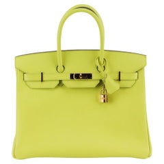 Hermès 2011 Birkin 35cm Epsom Ledertasche