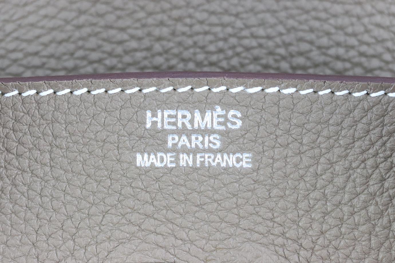 Hermès 2011 Birkin 35cm Togo Leather Bag en vente 7