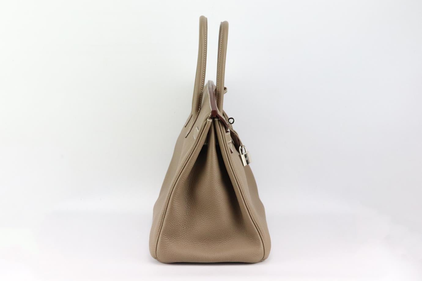 Hermès 2011 Birkin 35cm Togo Leather Bag Pour femmes en vente