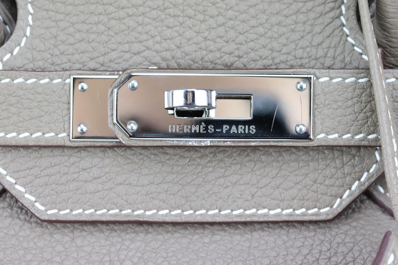Hermès 2011 Birkin 35cm Togo Leather Bag en vente 4