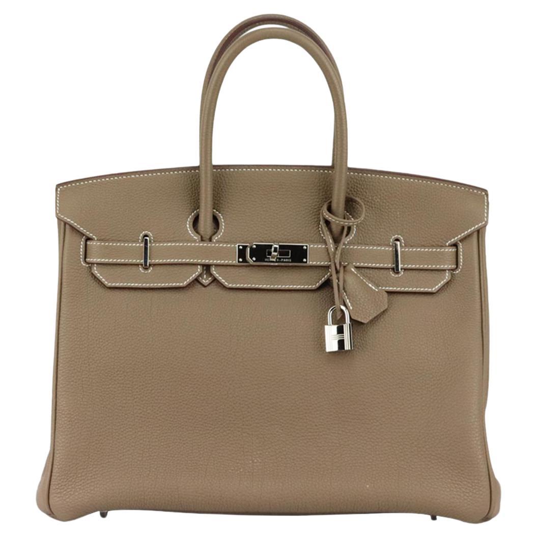 Hermès 2011 Birkin 35cm Togo Leather Bag For Sale