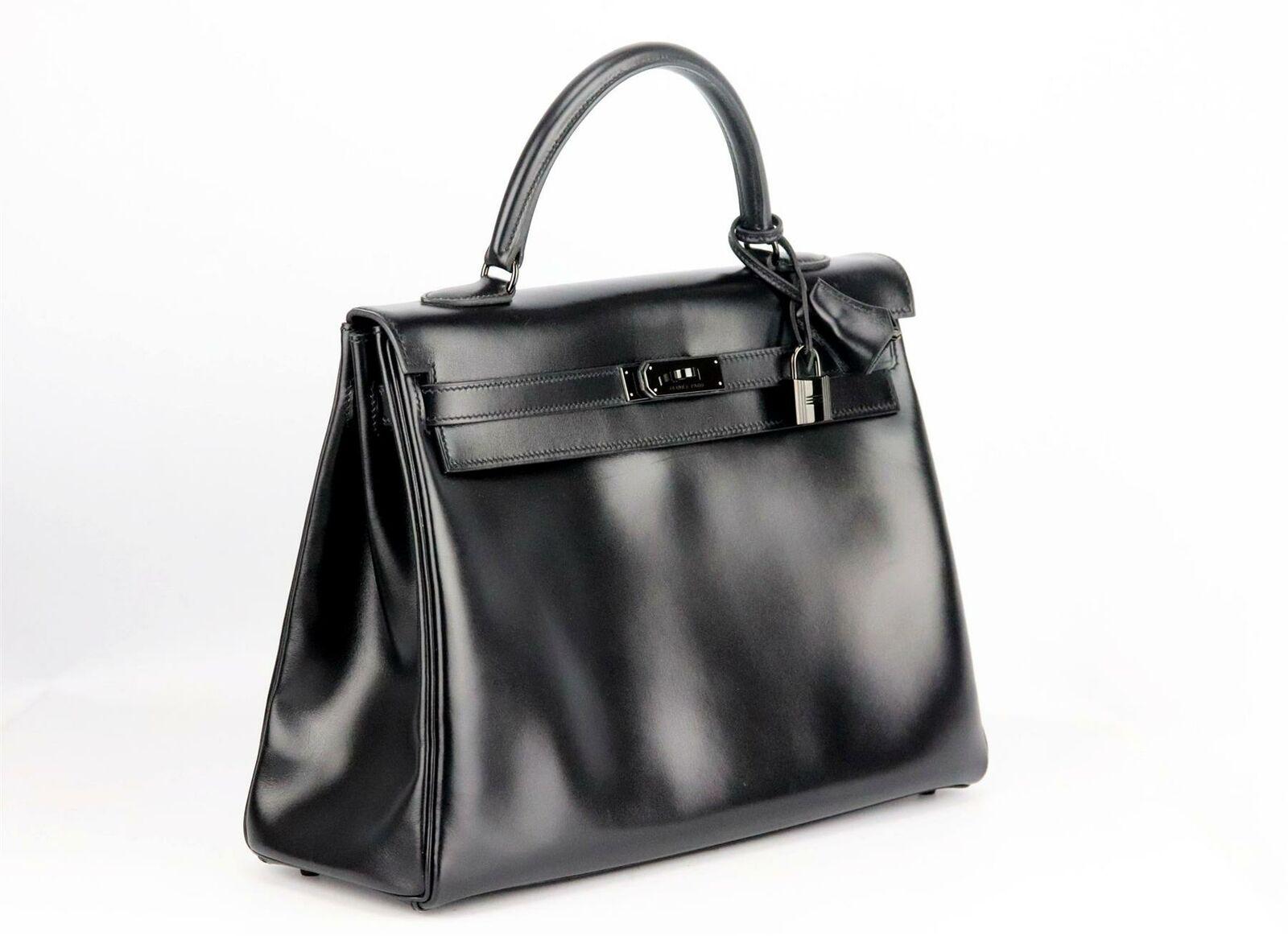 hermes kelly so black