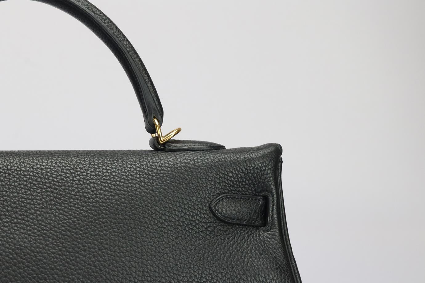 Hermès 2011 Kelly Retourne 35cm Togo Leather Bag For Sale 1