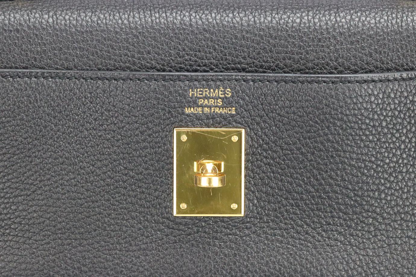 Hermès 2011 Kelly Retourne 35cm Togo Leather Bag For Sale 3