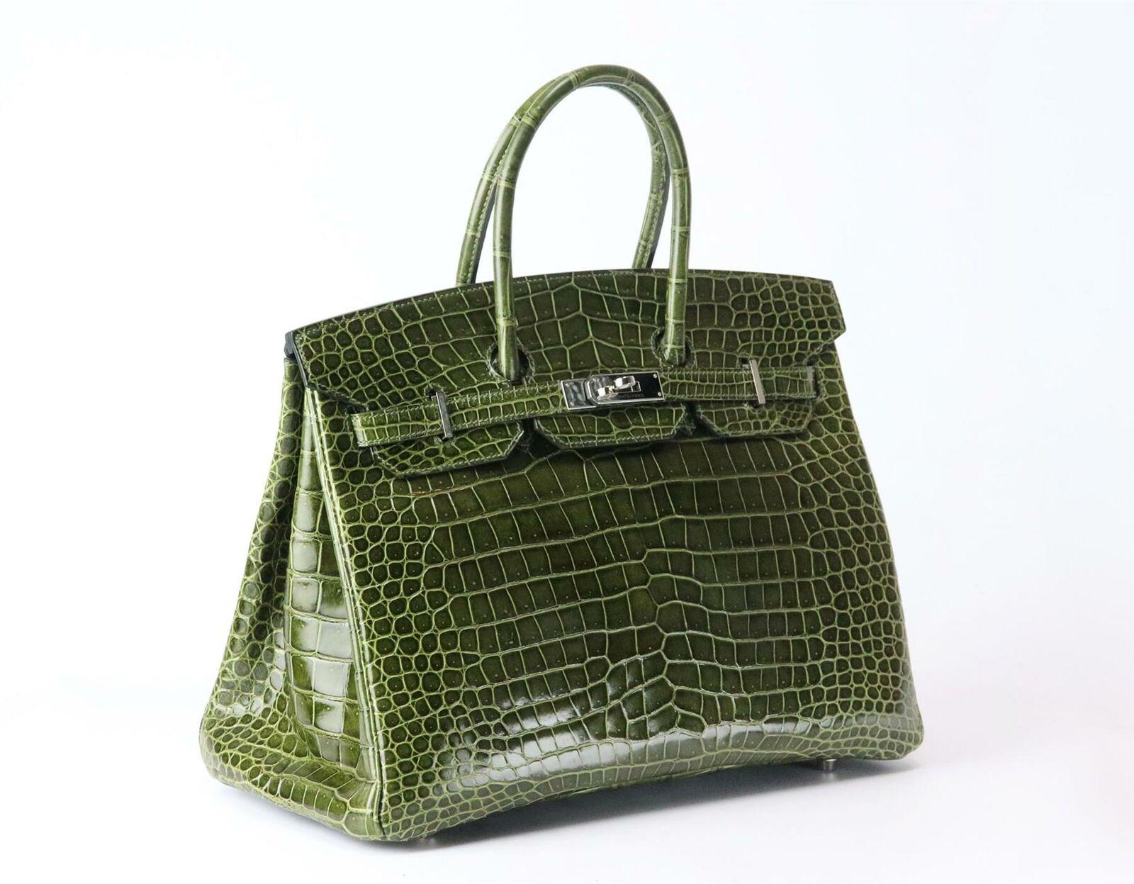 hermes crocodile leather bag