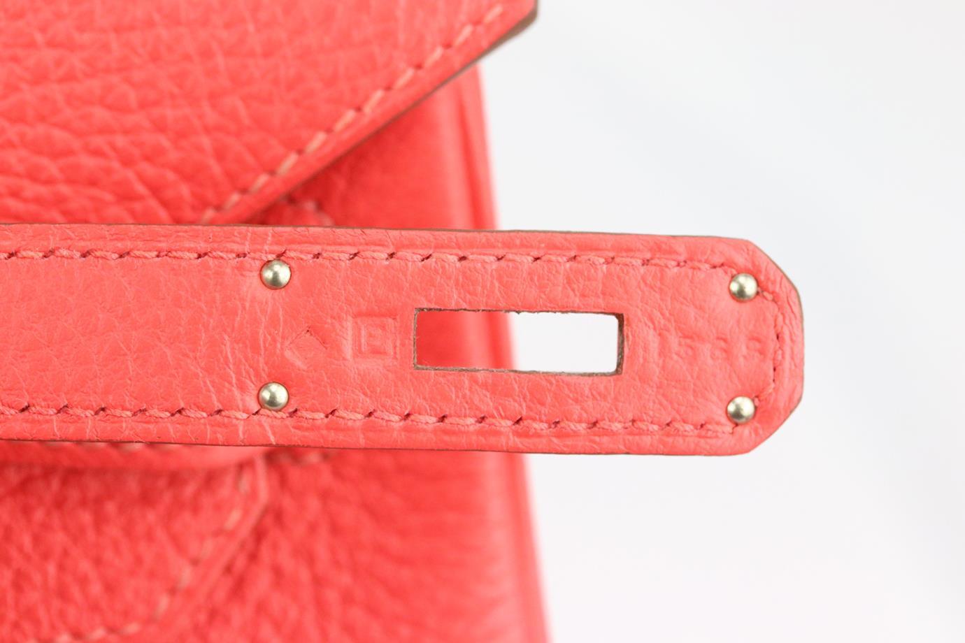 Hermès 2012 Birkin 35cm Togo Leather Bag en vente 5