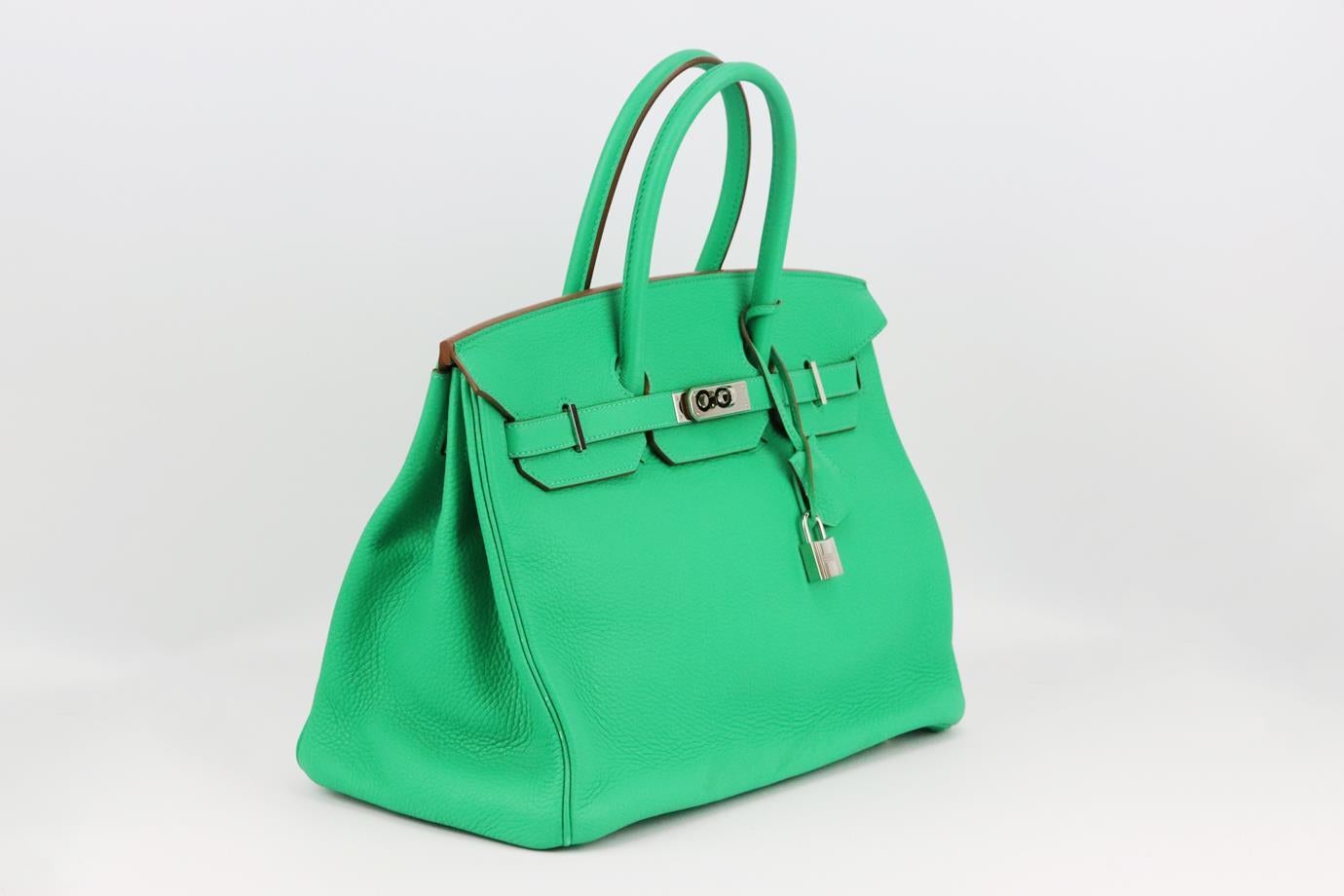 Hermès 2012 Birkin 35cm Togo Leather Bag en vente 1