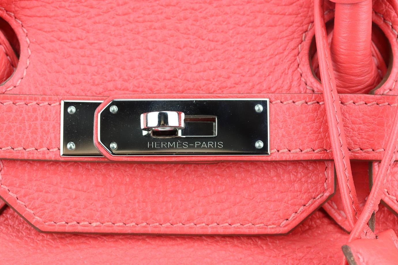 Hermès 2012 Birkin 35cm Togo Leather Bag en vente 4