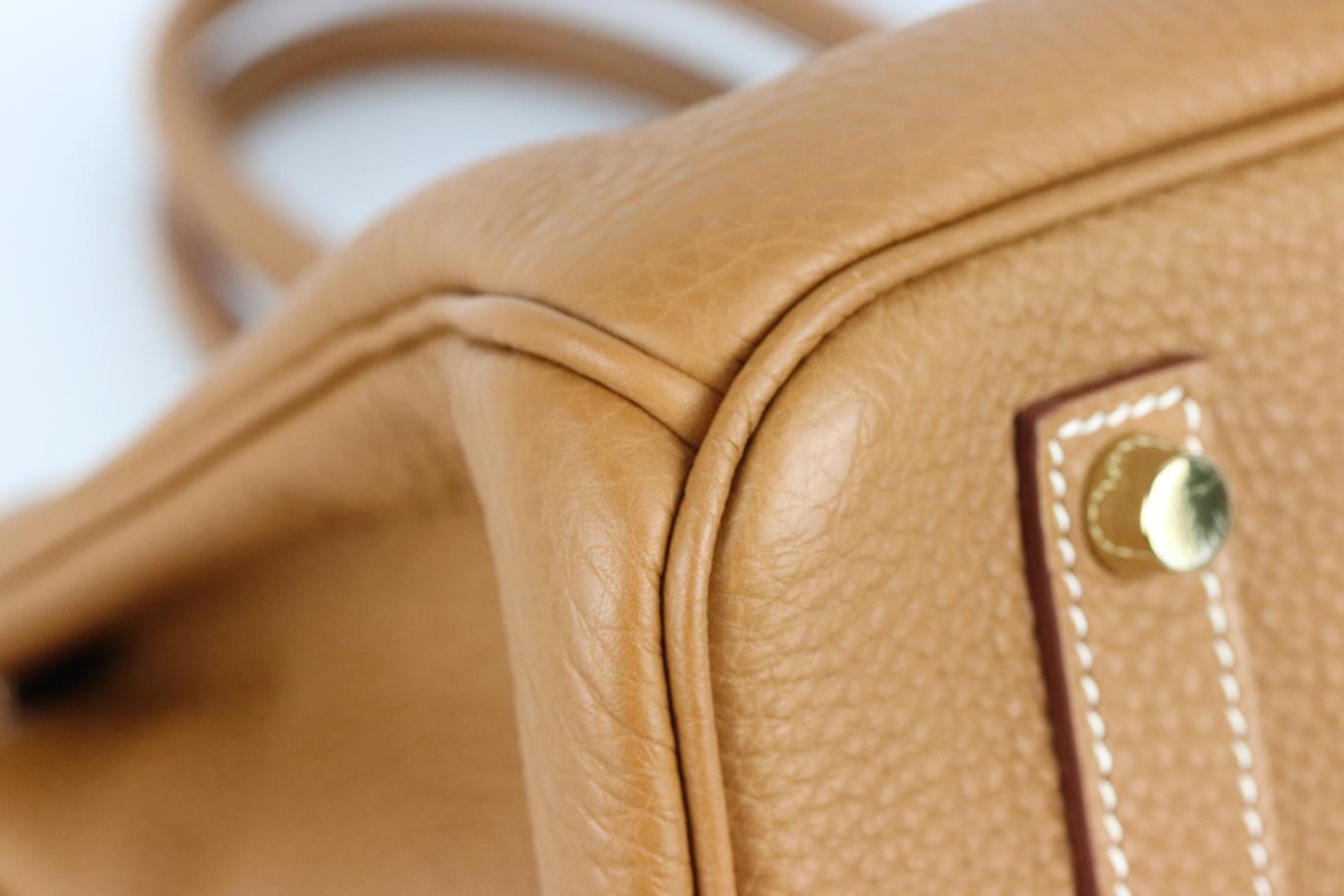 Hermès 2012 Birkin 35cm Veau Togo Leather Bag en vente 6