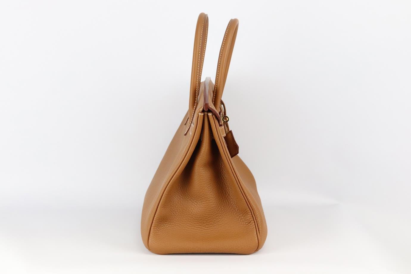 Hermès 2012 Birkin 35cm Veau Togo Leather Bag Pour femmes en vente
