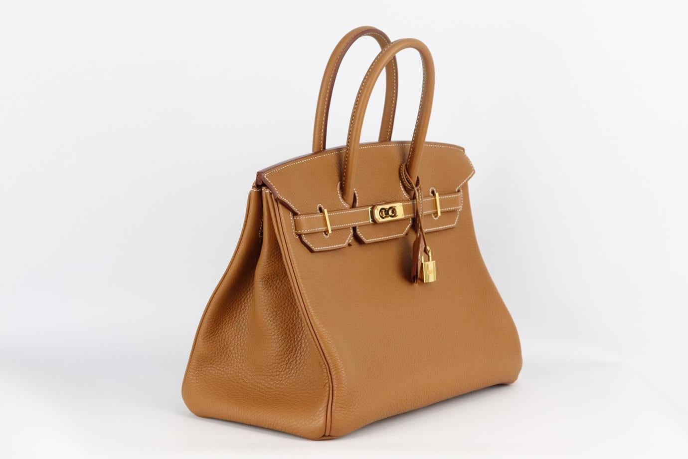 Hermès 2012 Birkin 35cm Veau Togo Leather Bag en vente 1