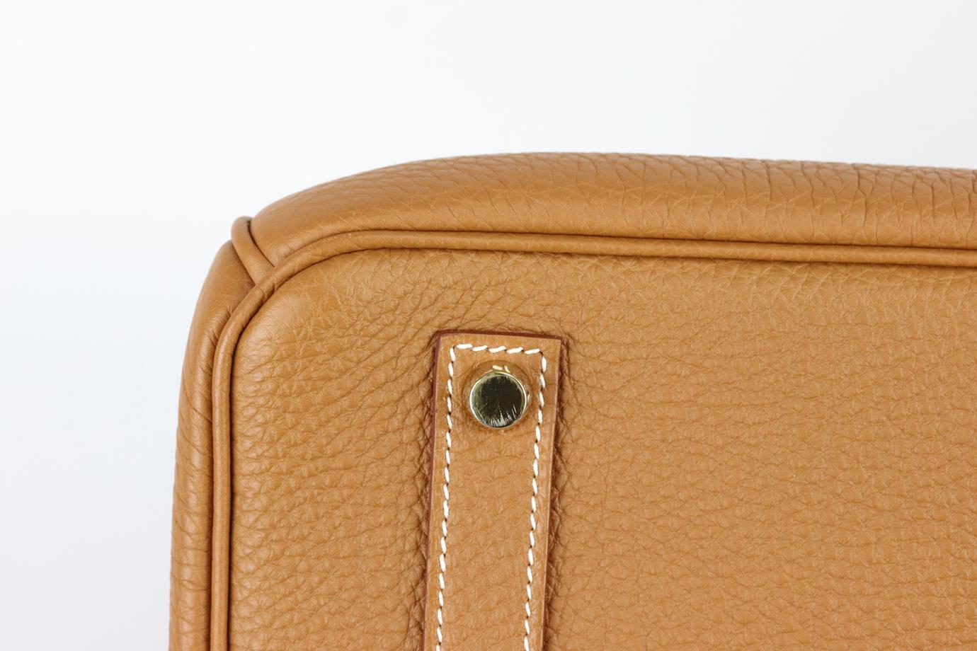 Hermès 2012 Birkin 35cm Veau Togo Leather Bag en vente 3