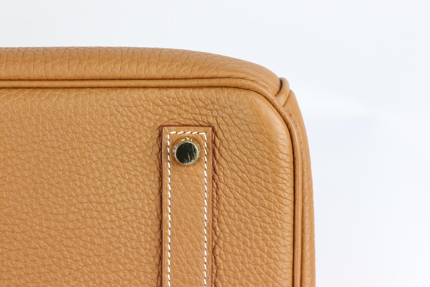 Hermès 2012 Birkin 35cm Veau Togo Leather Bag en vente 4