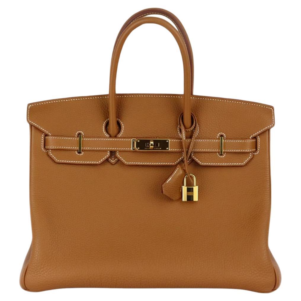 Hermès 2012 Birkin 35cm Veau Togo Leather Bag For Sale
