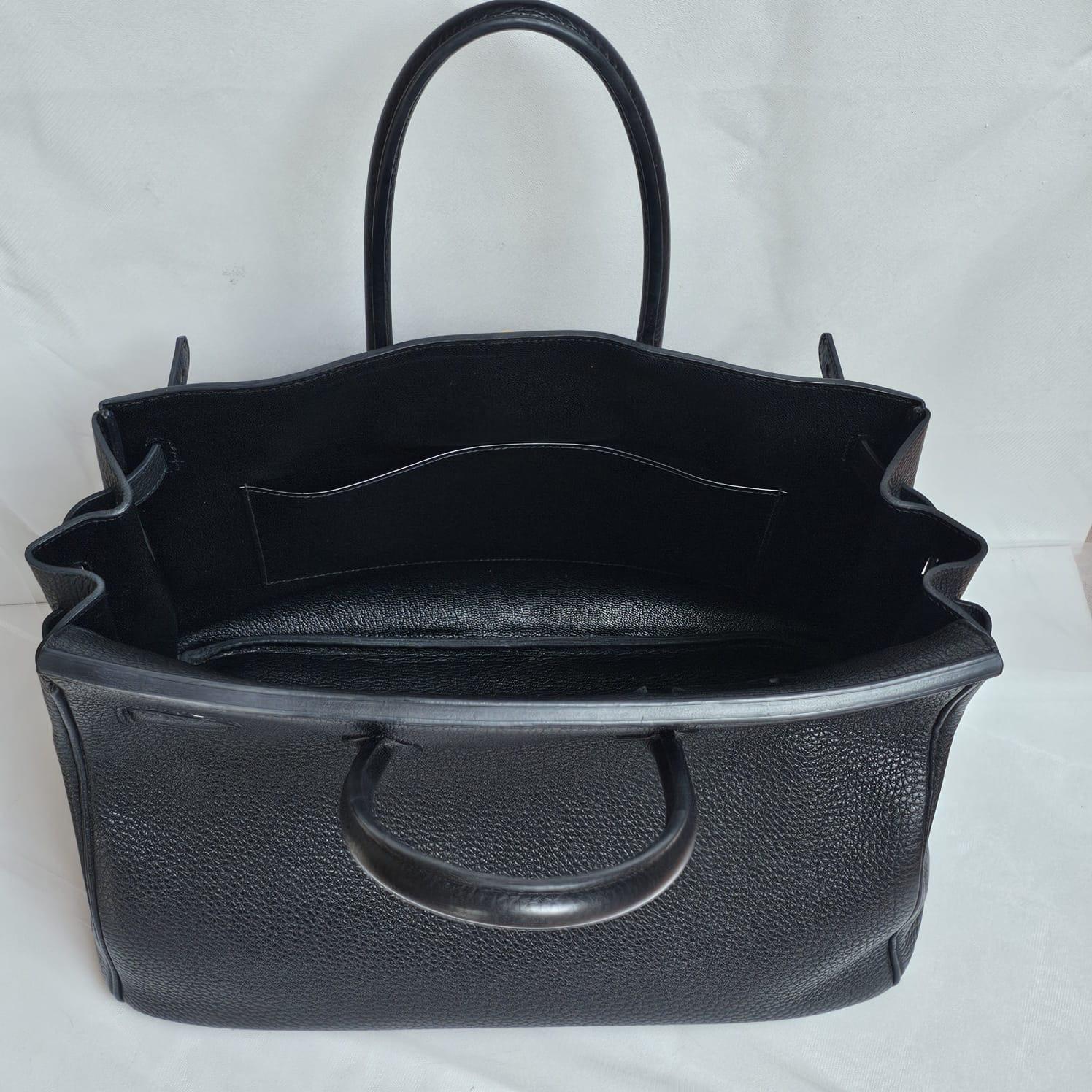 Hermes 2012 Black Togo Birkin 35 Bag In Excellent Condition In Jakarta, Daerah Khusus Ibukota Jakarta