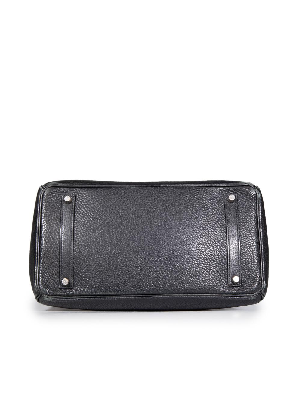 Women's Hermès 2012 Black Togo Leather Birkin 35