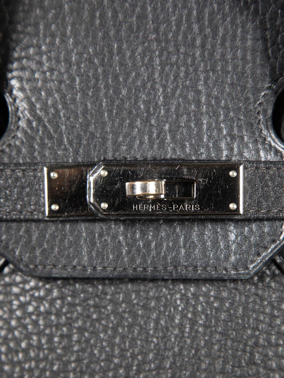 Hermès 2012 Black Togo Leather Birkin 35 2