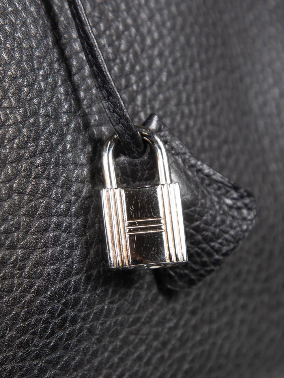 Hermès 2012 Black Togo Leather Birkin 35 4