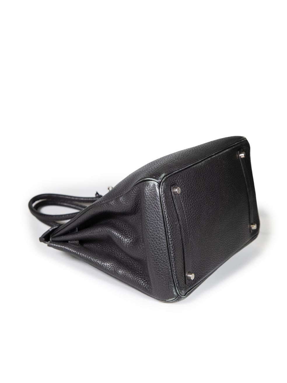 Hermès 2012 Black Togo Leather Birkin 35 5