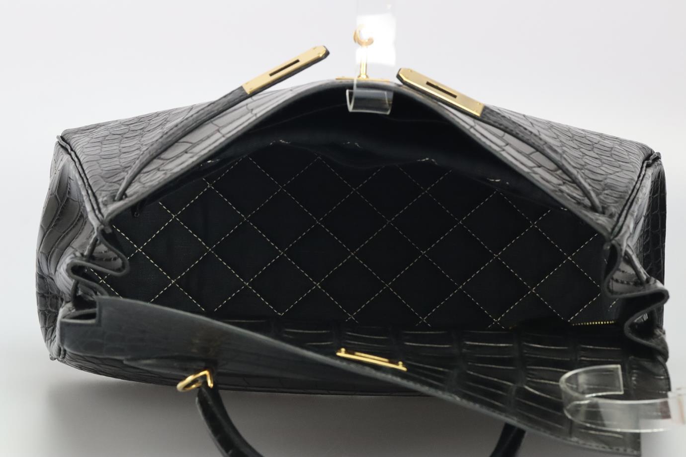 Hermès 2012 Kelly Retourne 35cm Matte Alligator Leather Bag 6