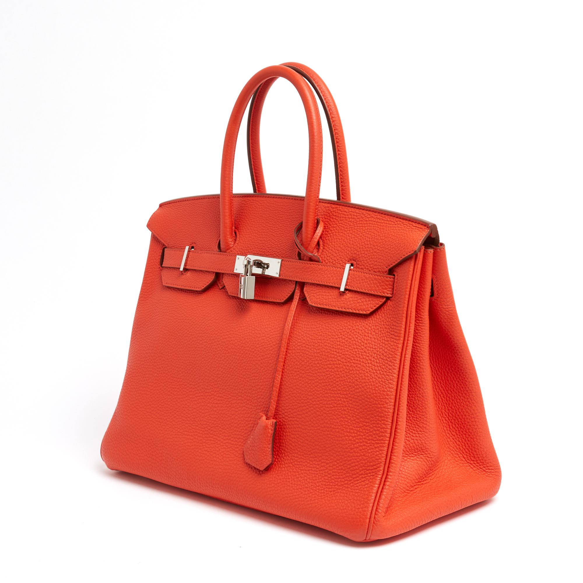 Hermès Birkin bag, size 35, in grained leather (Togo) in 