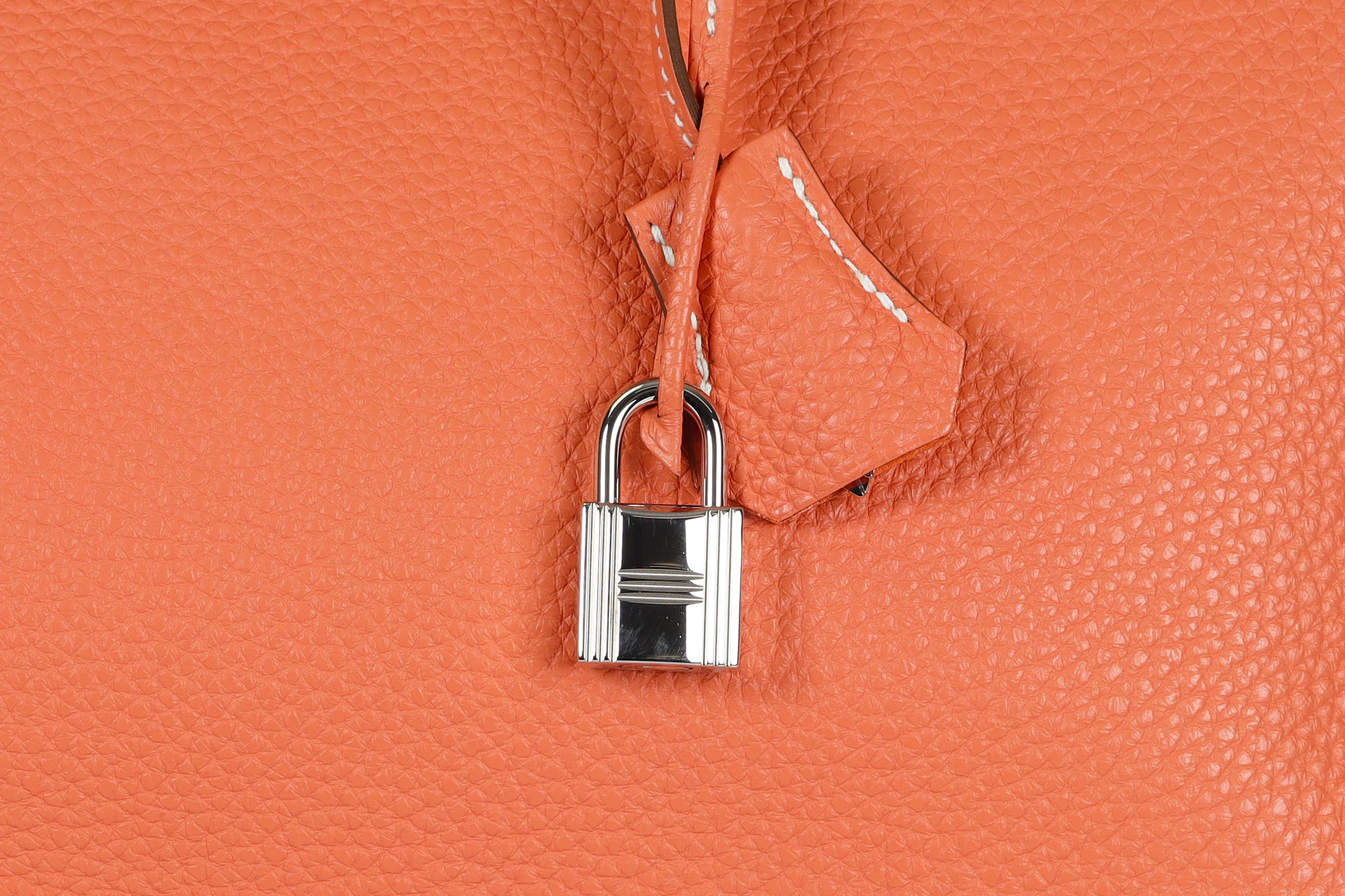 Hermès 2013 Birkin 35cm Clemence Leather Bag For Sale 7