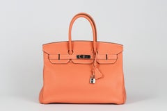 Hermès 2013 Birkin 35cm Clemence Leather Bag