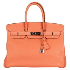 Hermès 2013 Birkin 35cm Clemence Leather Bag