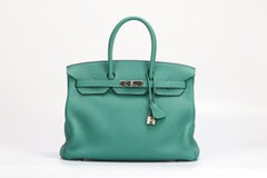 Hermès 2013 Birkin 35cm Maurice Leather Bag