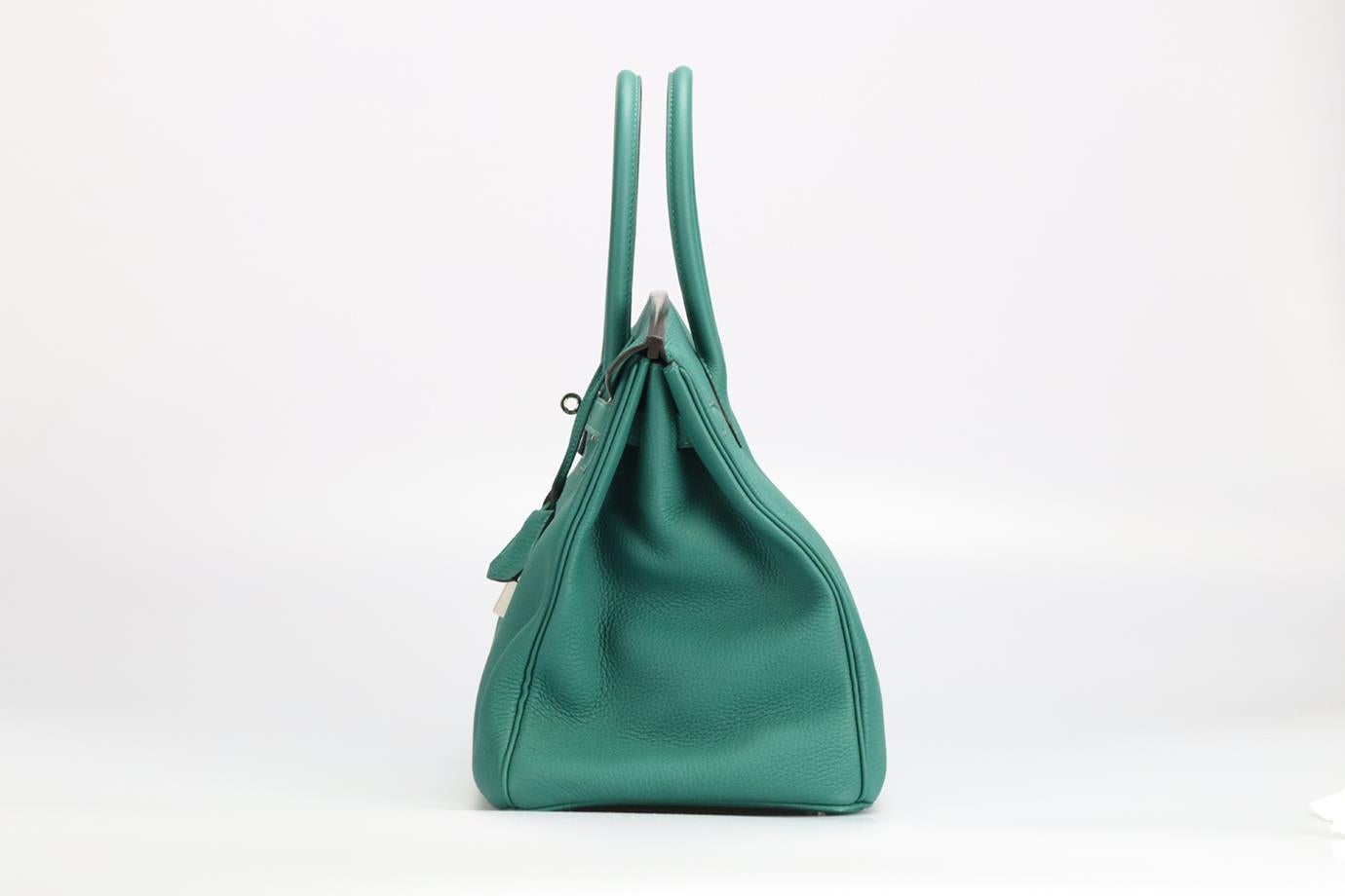 Women's Hermès 2013 Birkin 35cm Maurice Leather Bag For Sale