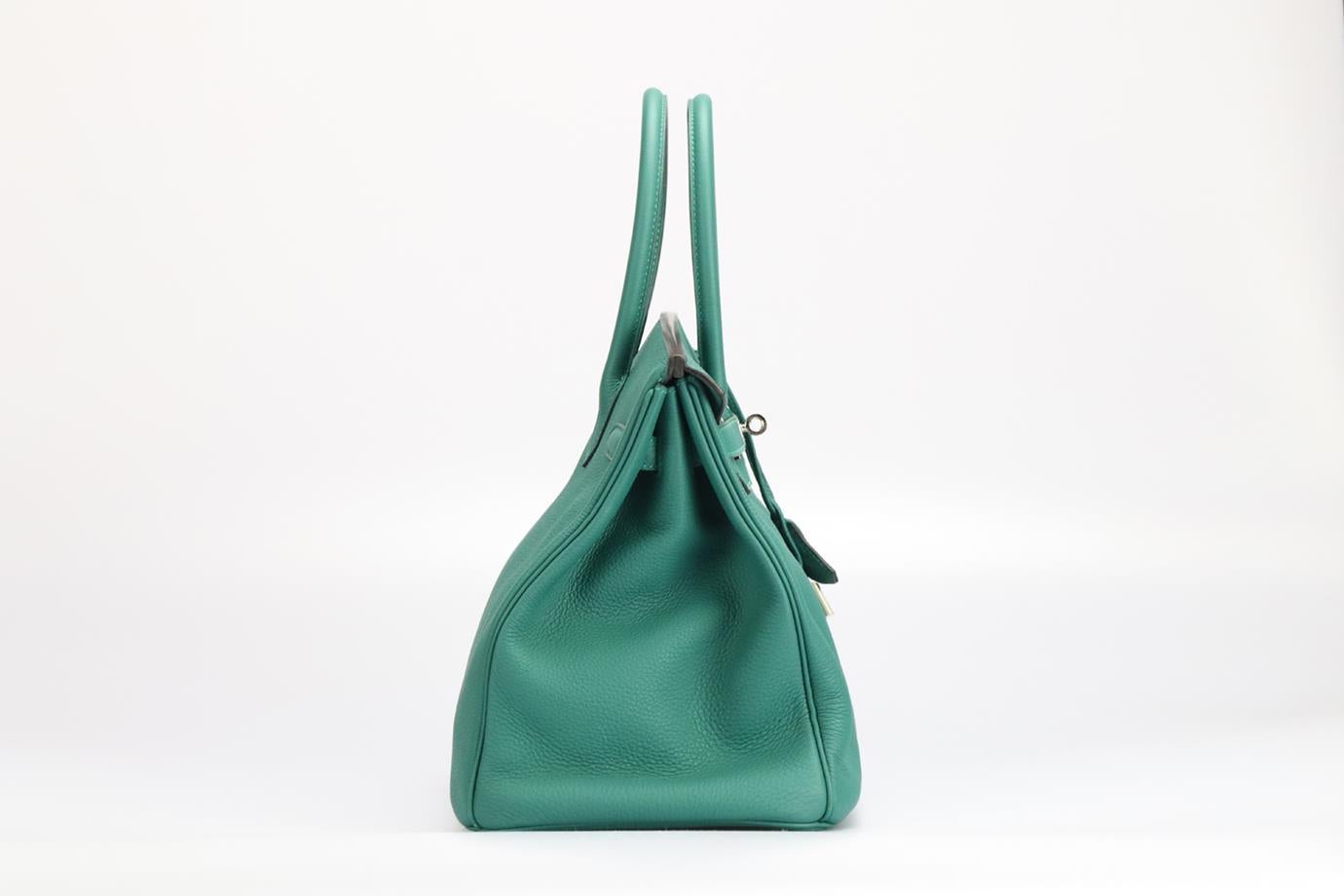 Hermès 2013 Birkin 35cm Maurice Leather Bag For Sale 1