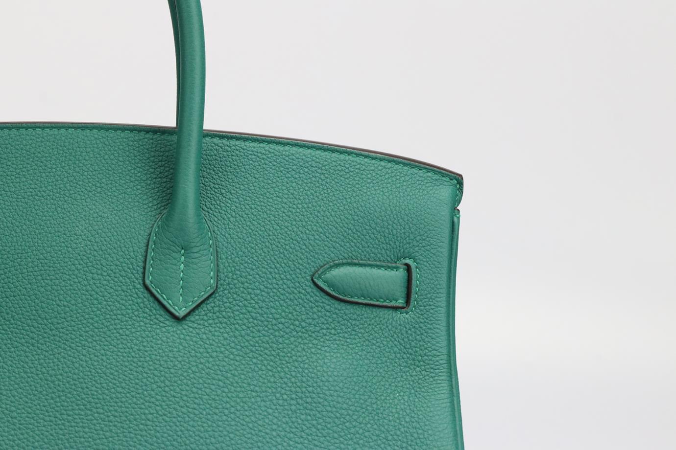 Hermès 2013 Birkin 35cm Maurice Leather Bag For Sale 3