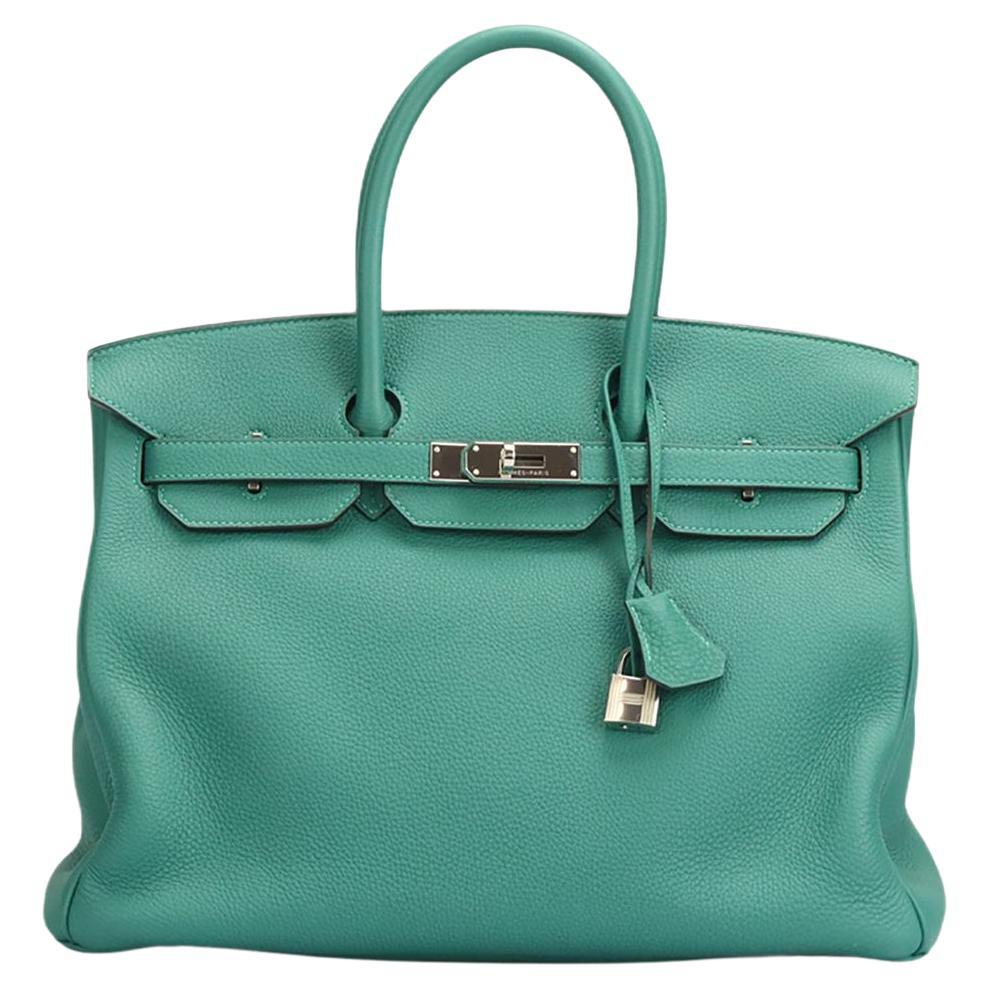Hermès 2013 Birkin 35cm Maurice Leather Bag For Sale