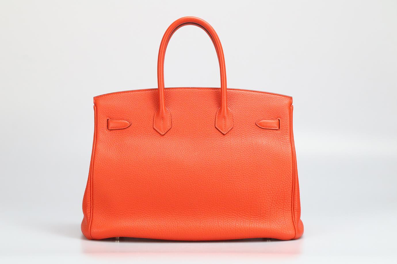 Hermès 2013 Birkin 35cm Togo Leather Bag For Sale 1