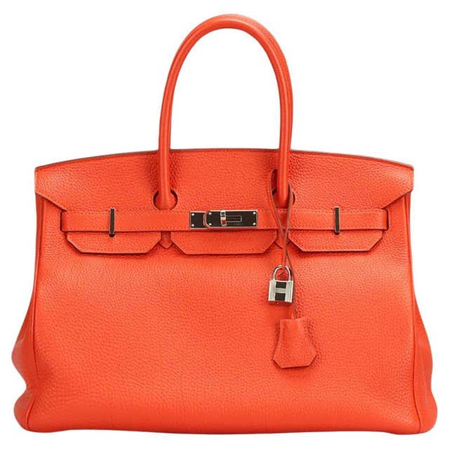 Céline Orange Crocodile Luggage Bag With Gold H/W For Sale at 1stDibs ...