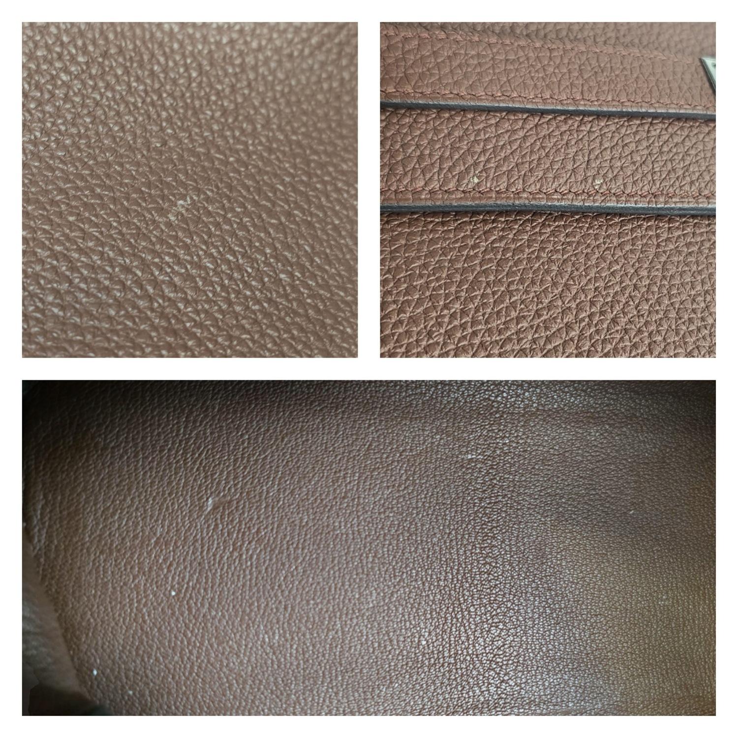 Hermès 2013 Brulee Togo Kelly 35 Retourne Satchel For Sale 2