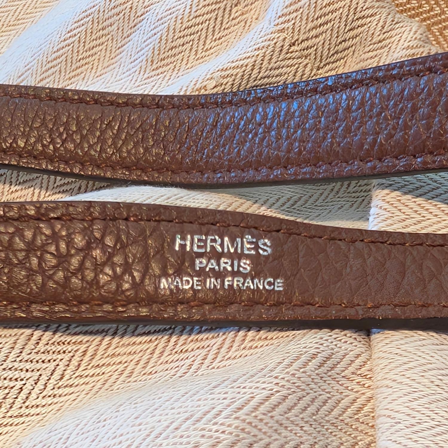 Hermès 2013 Brulee Togo Kelly 35 Retourne Schulranzen im Angebot 4
