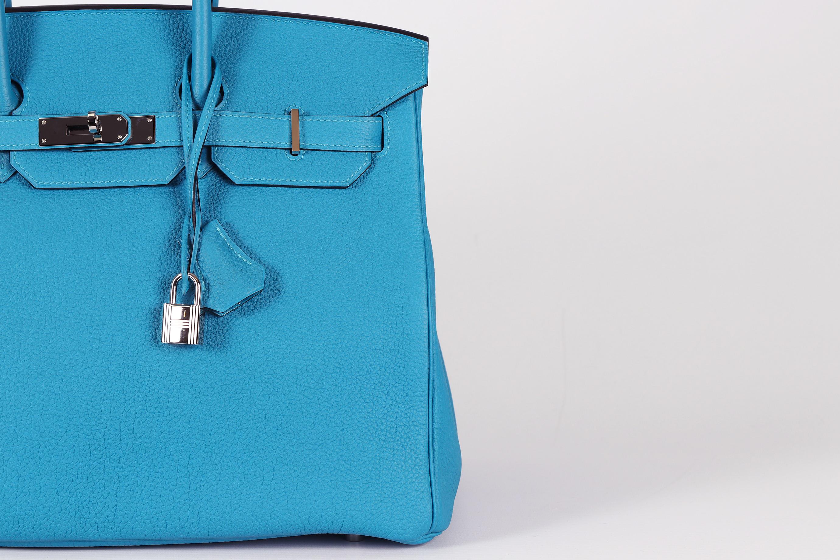 Hermès 2014 Birkin 35cm Togo Leather Bag en vente 9