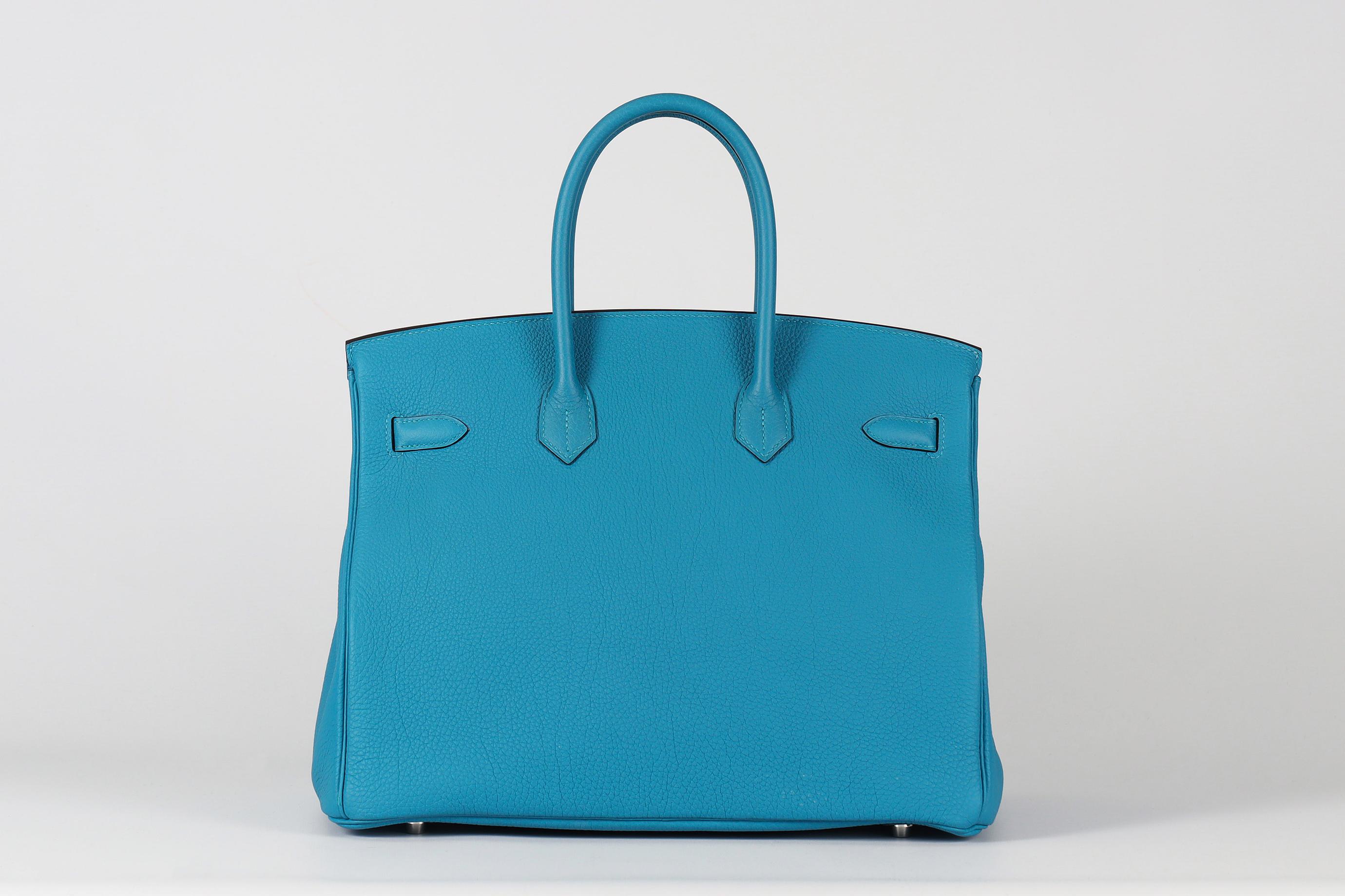 Hermès 2014 Birkin 35cm Togo Leather Bag In Excellent Condition For Sale In London, GB