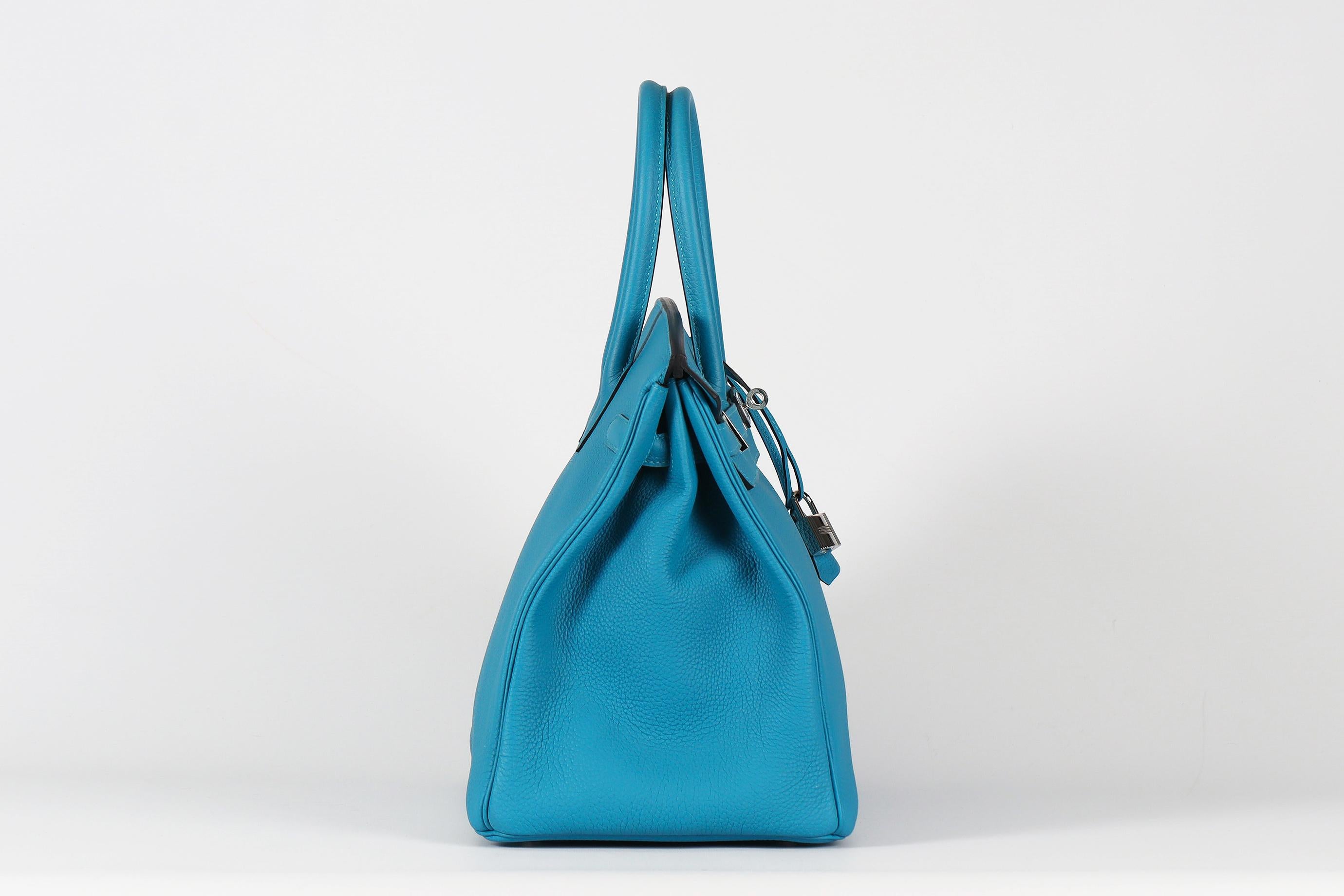 Hermès 2014 Birkin 35cm Togo Leder Tasche Damen im Angebot