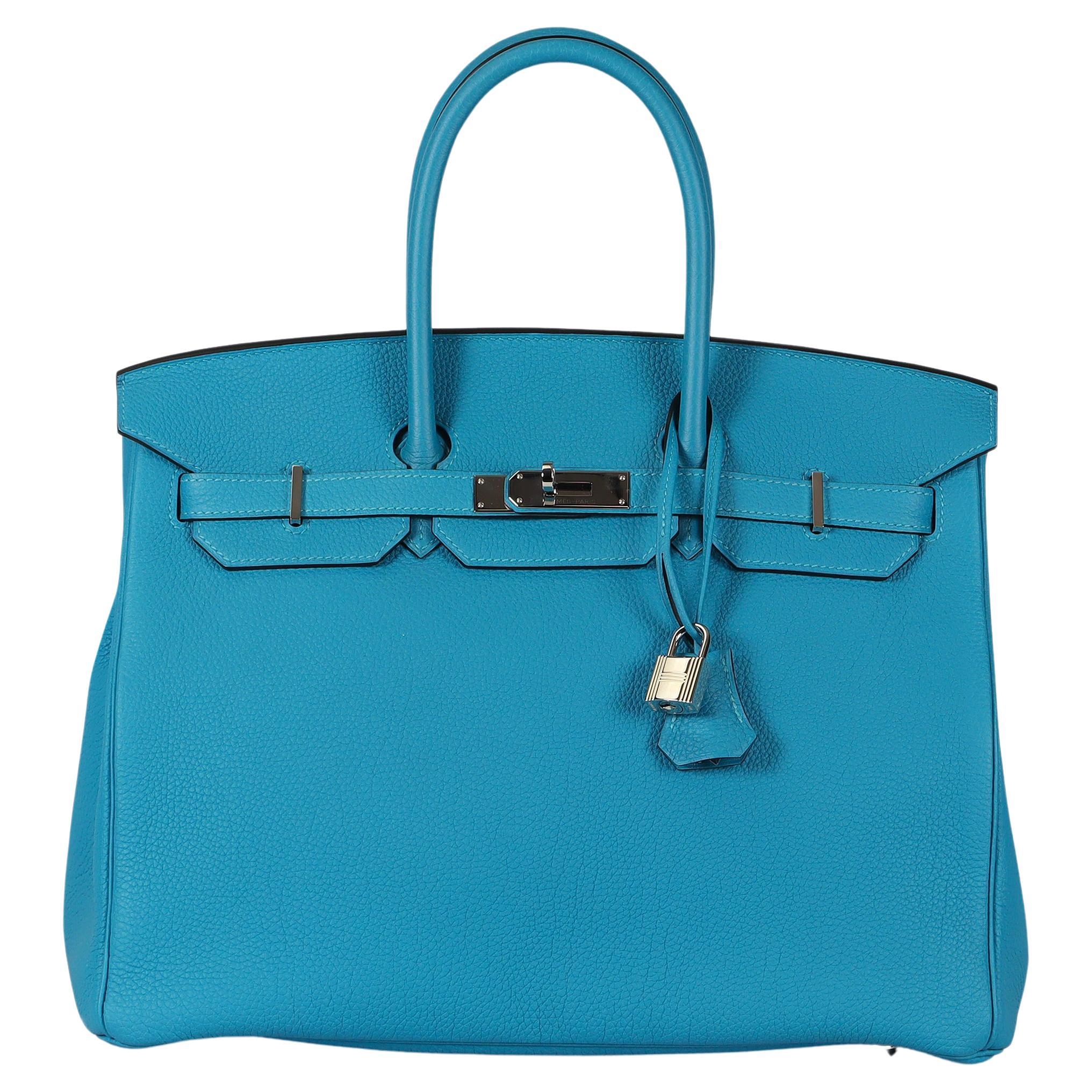 Hermès 2014 Birkin 35cm Togo Leather Bag en vente