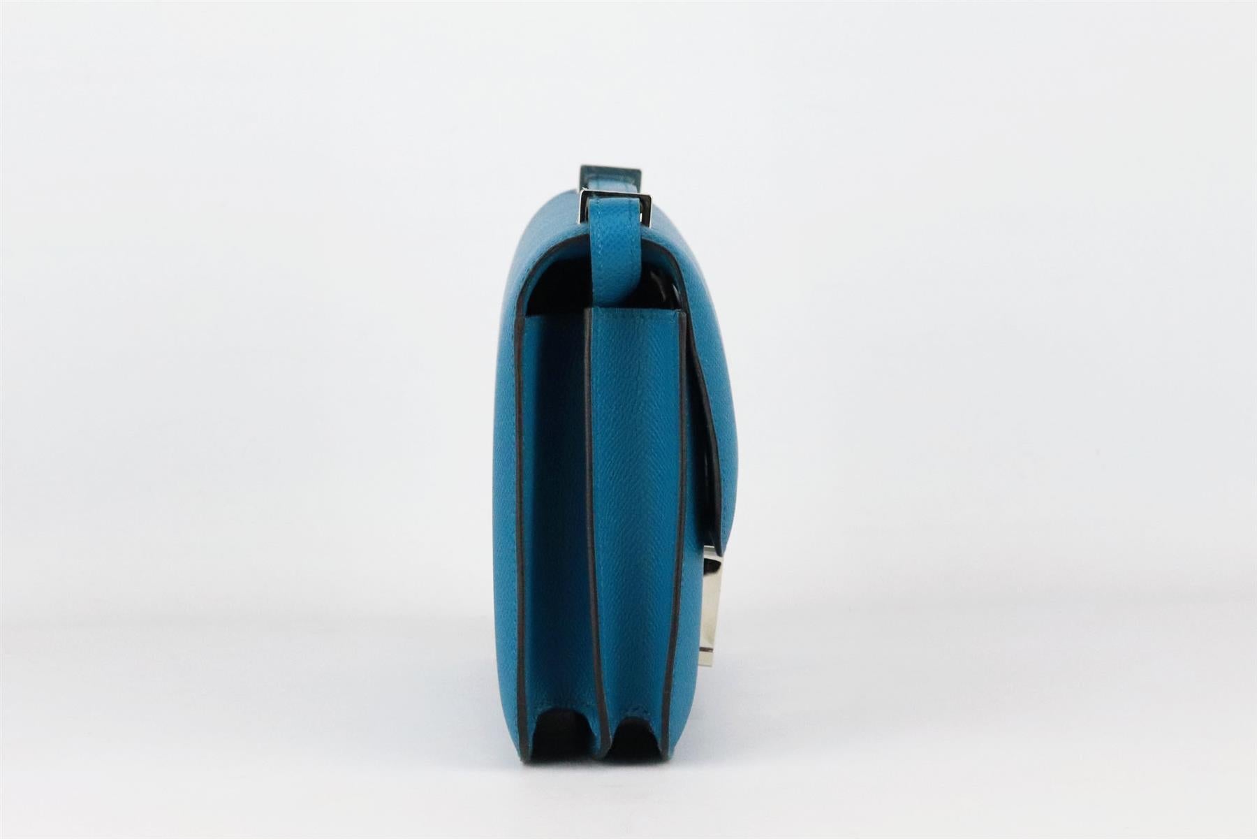 Hermès 2014 Constance Elan Epsom Leather Shoulder Bag In Excellent Condition For Sale In London, GB