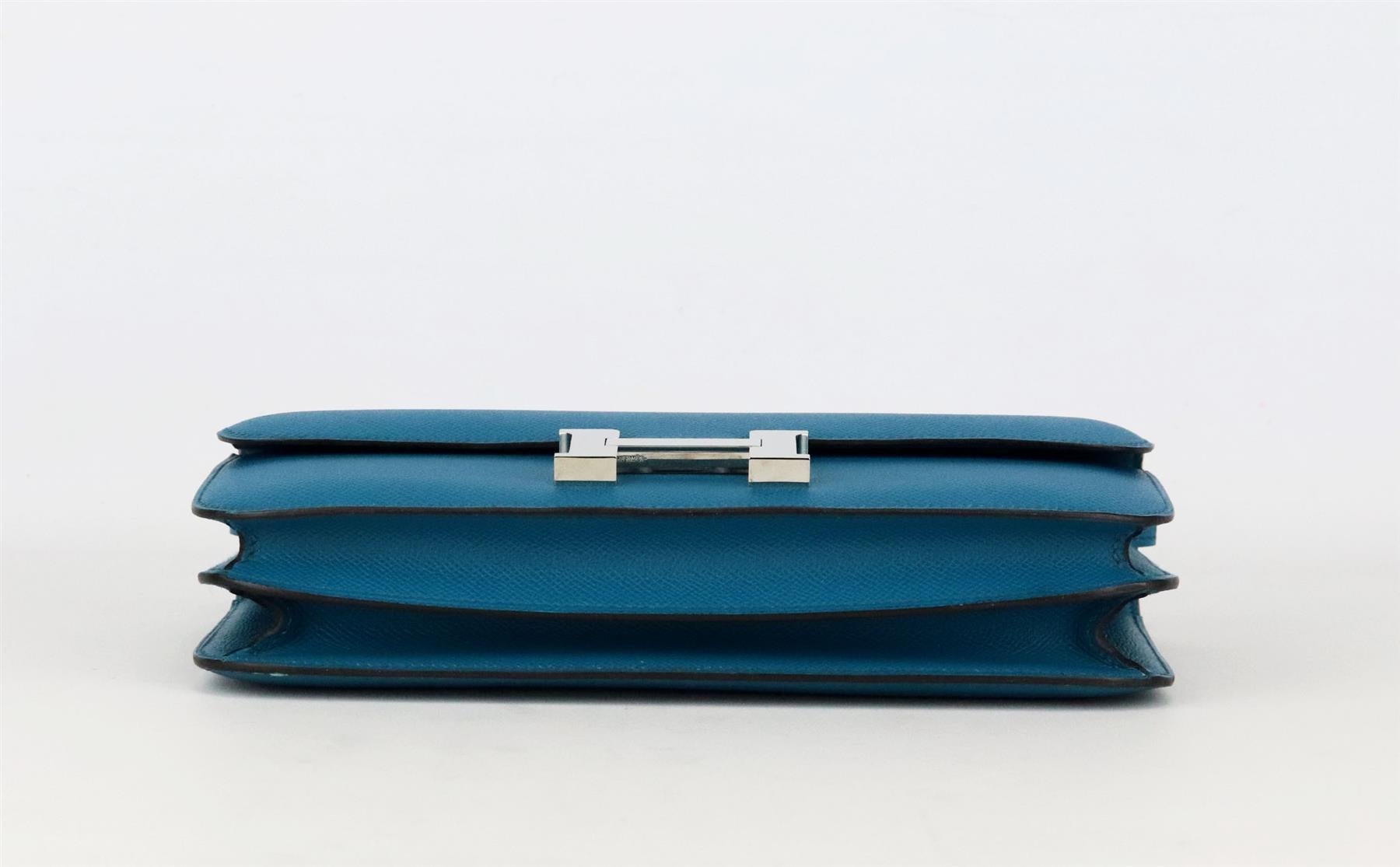 Hermès 2014 Constance Elan Epsom Leather Shoulder Bag For Sale 2