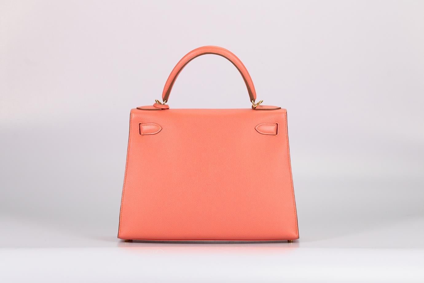 Hermès 2014 Kelly Ii Sellier 28 Cm Epsom Leather Bag In Excellent Condition For Sale In London, GB