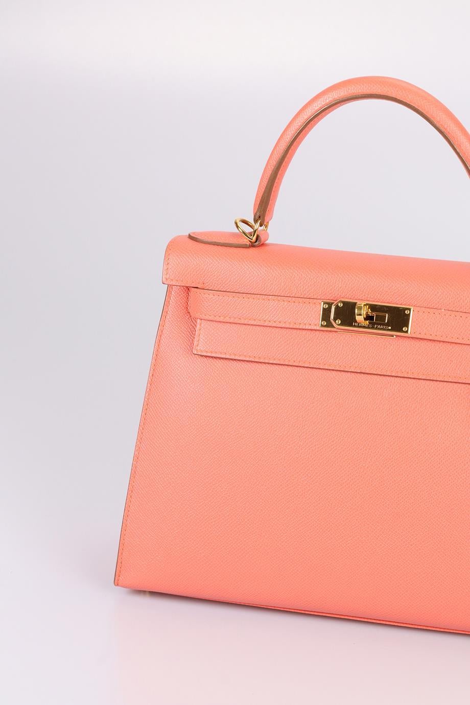 Hermès 2014 Kelly Ii Sellier 28 Cm Epsom Leather Bag For Sale 1