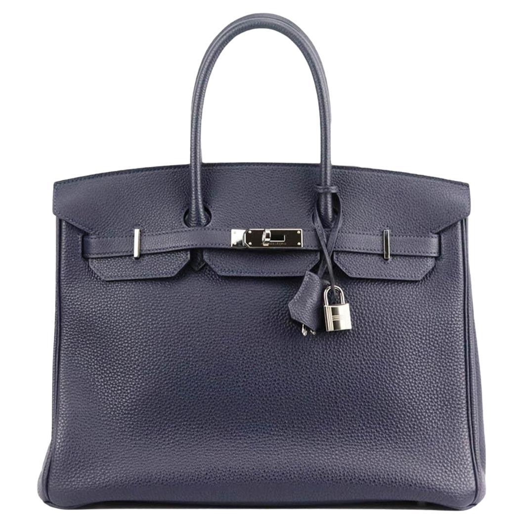 Hermès 2015 Birkin 35cm Togo Leather Bag For Sale
