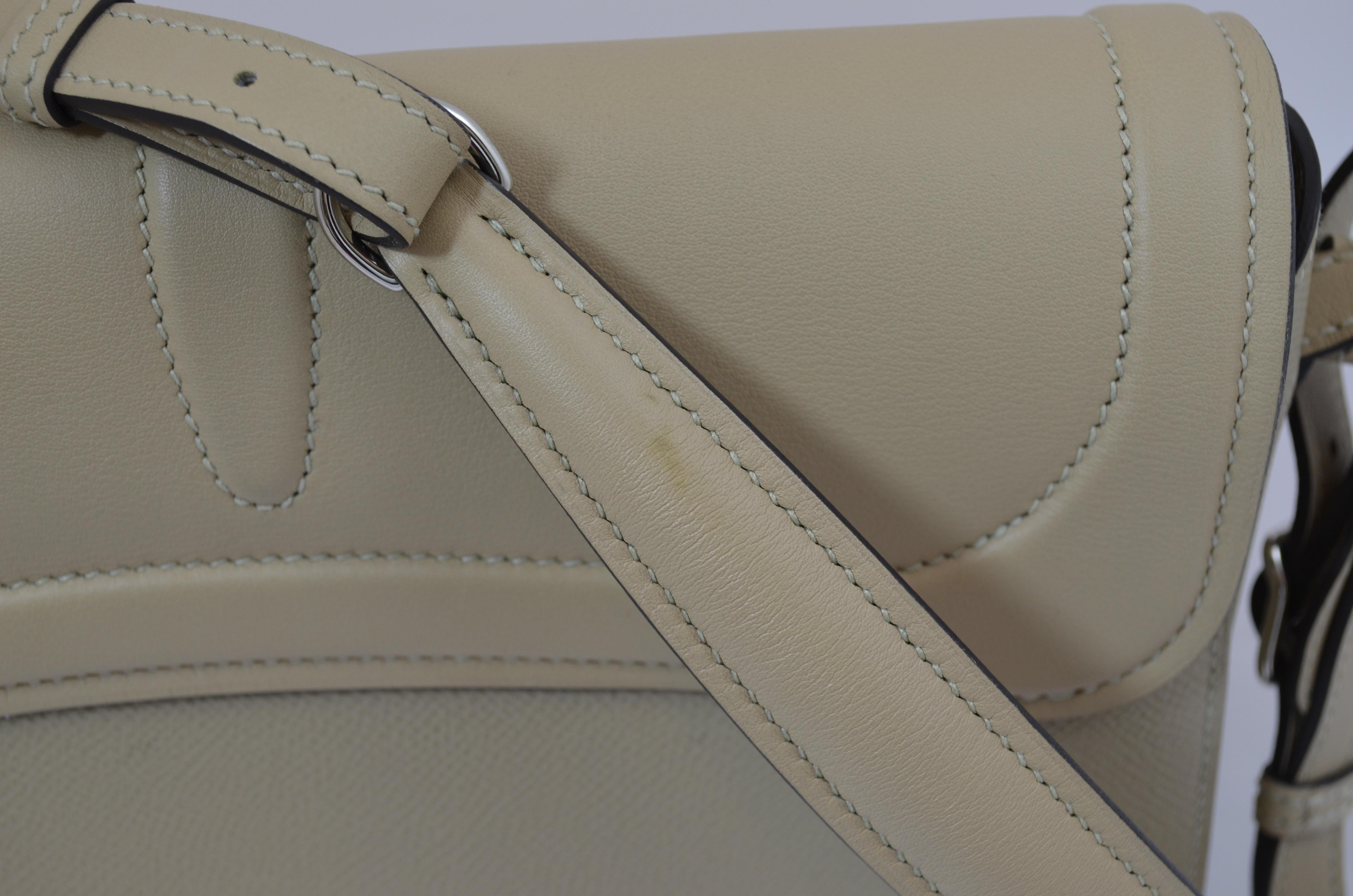 Hermes 2016 Harnais Khaki Shoulder Bag 4