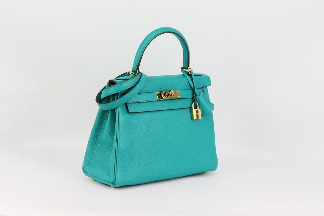 Women's Hermès 2016 Kelly Retourne 28cm Clemence Leather Bag